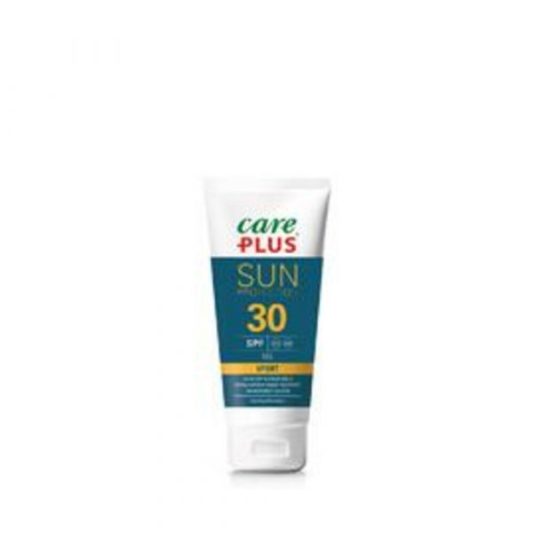 2x Care Plus Zonnebrand Crème SPF 30 Sports Tube 100 ml