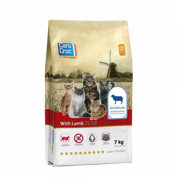 CaroCroc Kattenvoer 31/18 Lam 7 kg