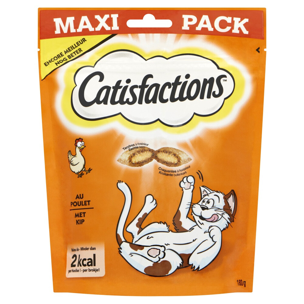 Catisfactions Kattensnoepjes Kip 180 gr