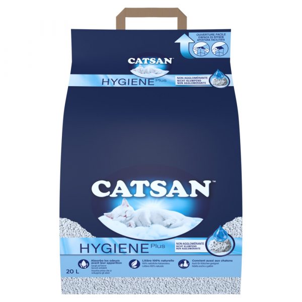 Catsan Hygiene Plus Kattenbakvulling 20 liter