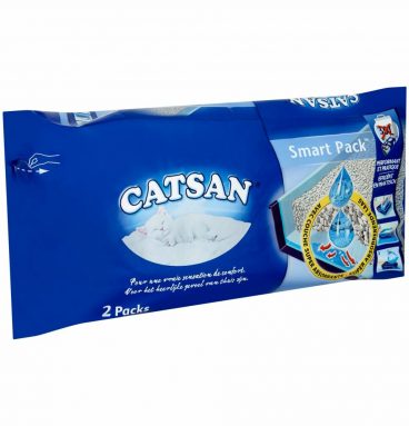 Catsan Hygiene Plus Kattenbakvulling Smartpack 2 x 4 liter