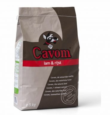 Cavom Compleet Hondenvoer Lam - Rijst 5 kg