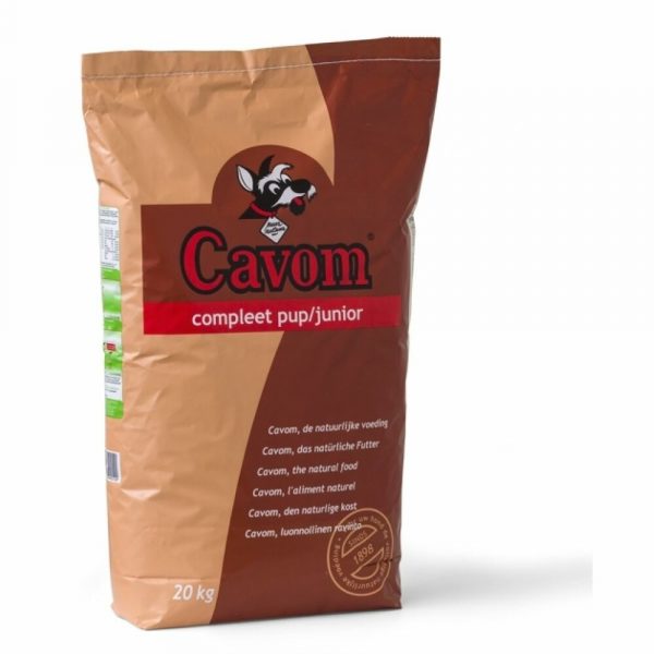 Cavom Compleet Hondenvoer Pup - Junior 20 kg