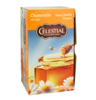 3x Celestial Seasonings Honey Vanilla Chamomile Thee 20 stuks