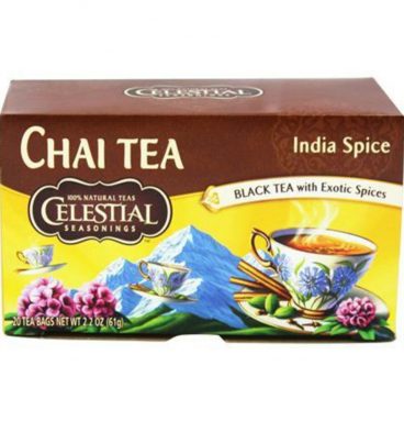 3x Celestial Seasonings India Spice Chai Original 20 stuks