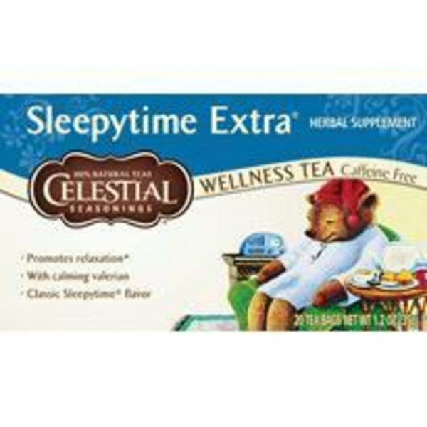 3x Celestial Seasonings Sleepy Time Extra Thee 20 stuks