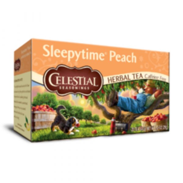 3x Celestial Seasonings Sleepy Time Peach Thee 20 stuks