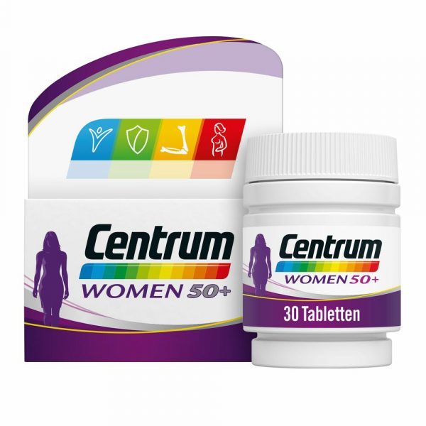 Centrum Woman 50+ Multivitaminen 30 tabletten