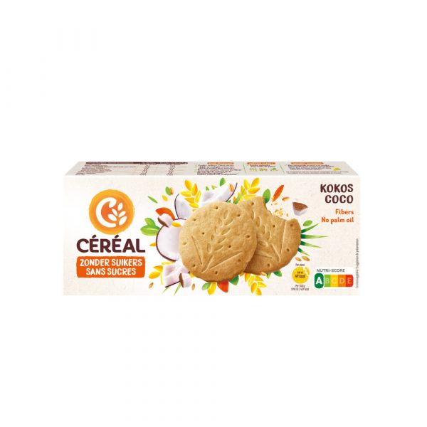 3x Céréal Kokoskoekjes 132 gr