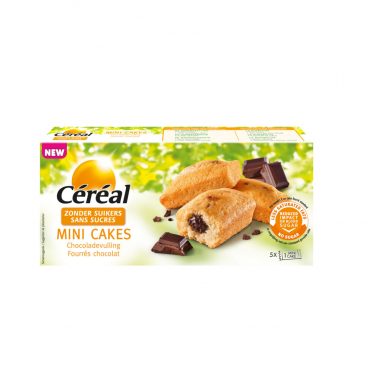 Céréal Mini Cakes Chocoladevulling 150 gr