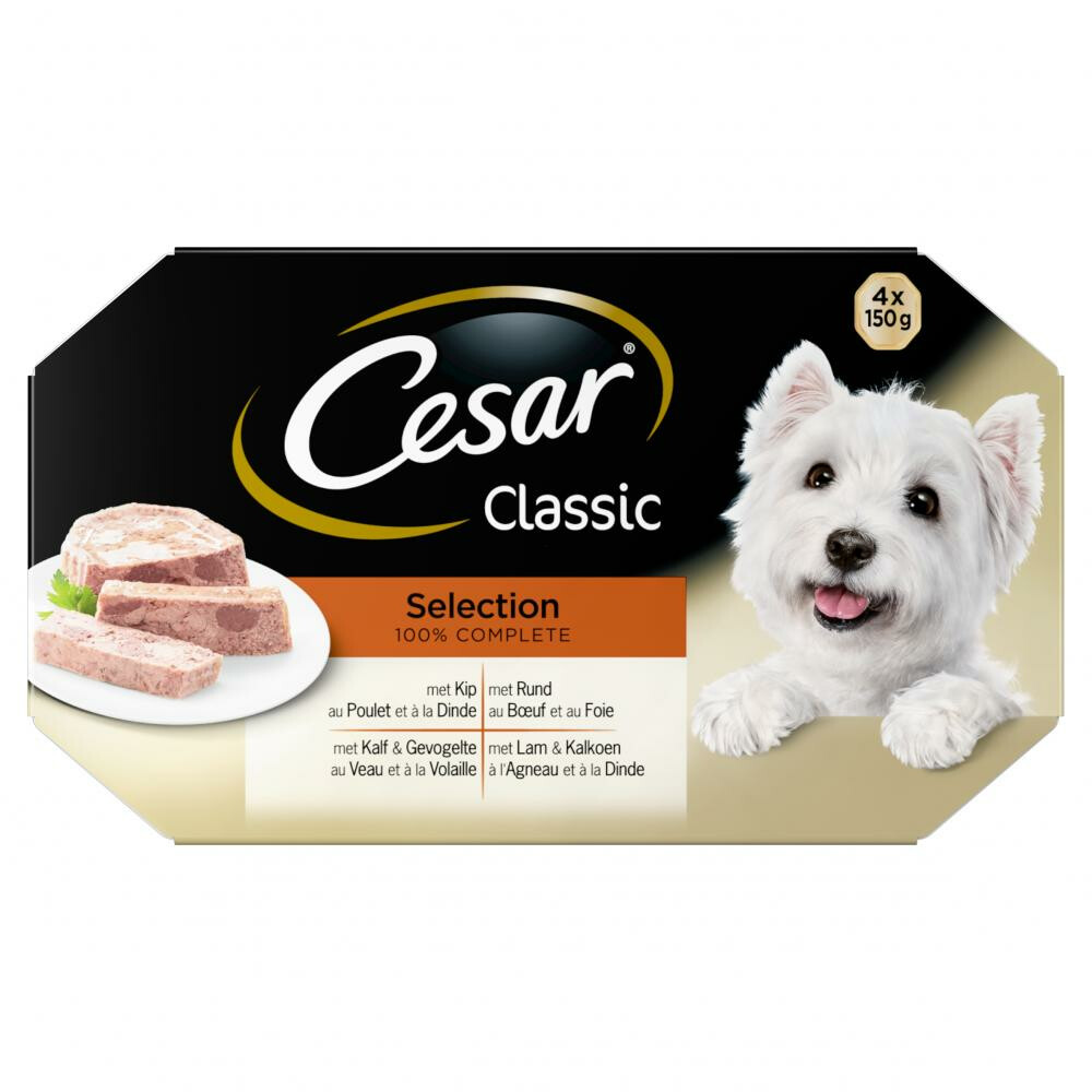 6x Cesar Classic Selection in Gelei 600 gr