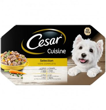 Cesar Cuisine in Saus Kuipje Multipack 600 gr