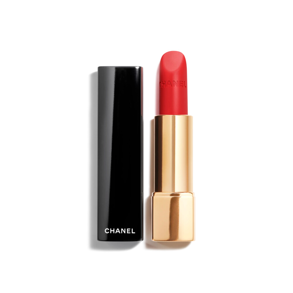 Chanel Rouge Allure Velvet Lipstick 57 Rouge Feu 3