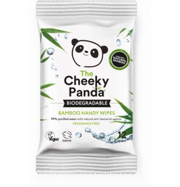 6x Cheeky Panda Vochtige Doekjes Bamboo 12 doekjes