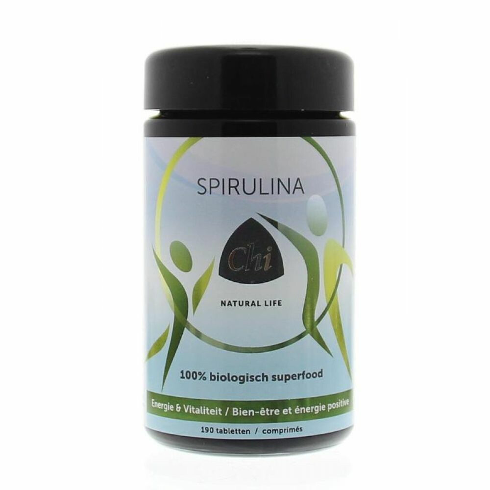 Chi Natural Life Bio Spirulina 500 mg 190 tabletten