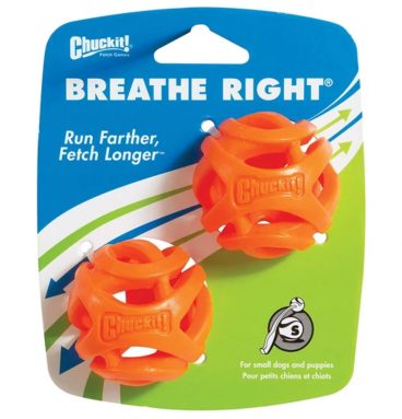 Chuckit Breathe Right Fetch Ball Medium 2-pack 6 cm