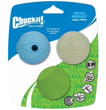 Chuckit Fetch Medley Small 3-pack