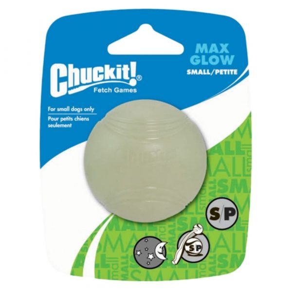 Chuckit Max Glow Ball Smallø 5 cm 1 - pack