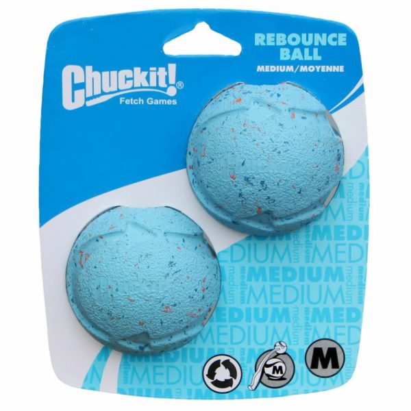 Chuckit Rebounce Ball Mediumø 6 cm 2 - pack