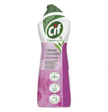 8x Cif Schuurmiddel Cream Pink 750 ml