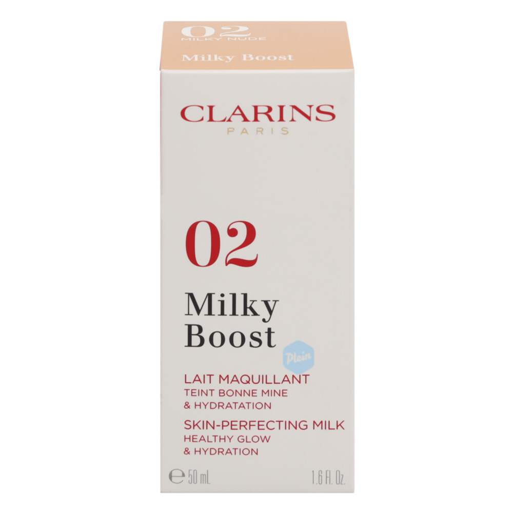 Clarins Milky Boost Foundation 02 Milky Nude 50 ml