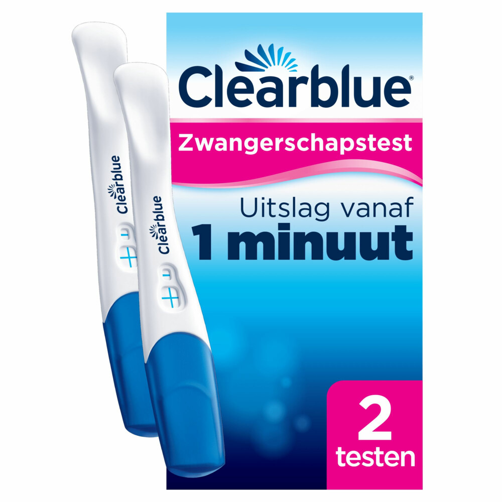 Clearblue Zwangerschapstest Snelle Detectie 2 stuks