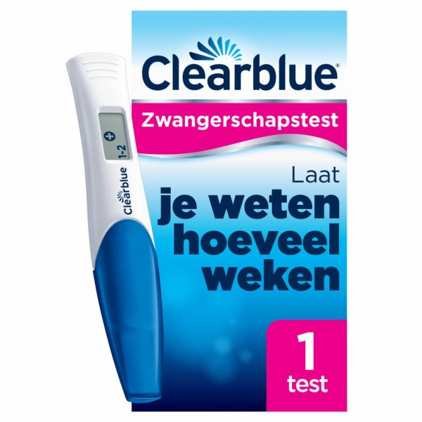 6x Clearblue Zwangerschapstest met Wekenindicator