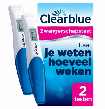 Clearblue Zwangerschapstest met Wekenindicator 2 stuks