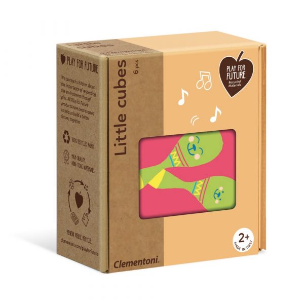 Clementoni Blokkenpuzzel Little Cubes Objecten