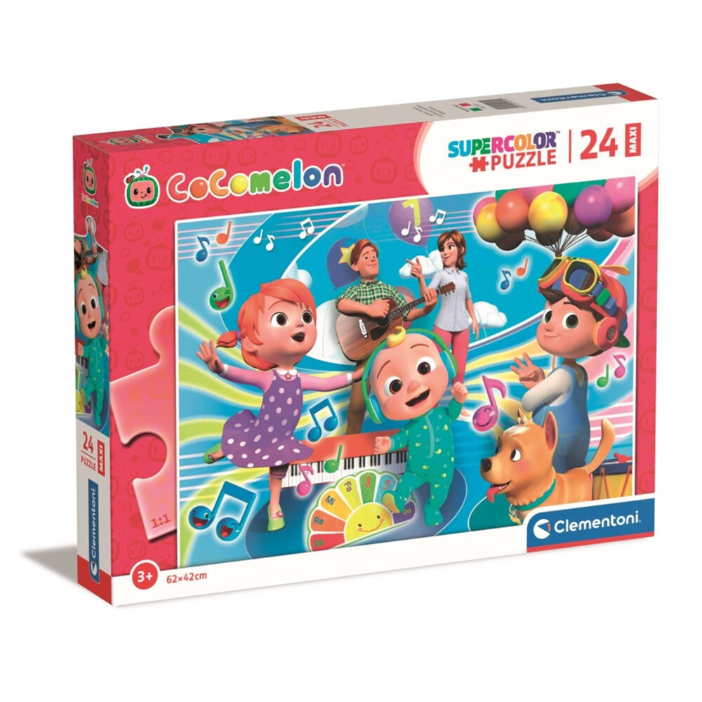 Clementoni Cocomelon - MAXI 1 Puzzel 24 Stukjes 1 Stuk