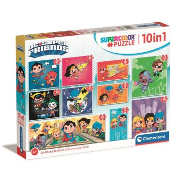 Clementoni DC Super Friends - 10 in 1Puzzel 1 Stuk