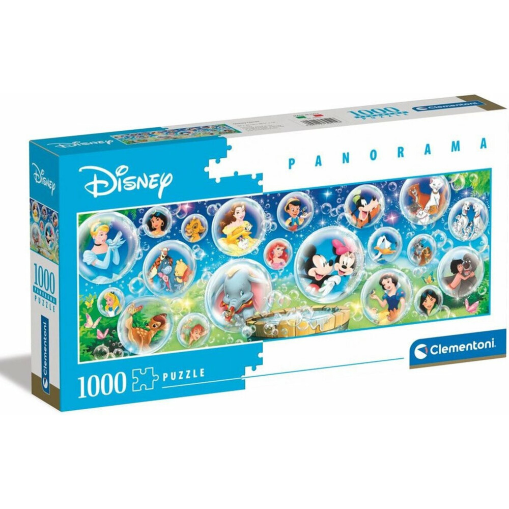 Clementoni Disney Classic PanoramaPuzzel 1000 Stukjes 1 Stuk