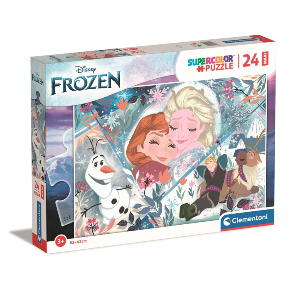 Clementoni Frozen - MAXI Puzzel 24 Stukjes 1 Stuk