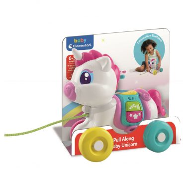 Clementoni Interactieve Unicorn met Trekkoord