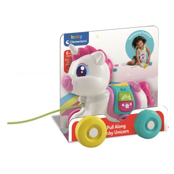 Clementoni Interactieve Unicorn met Trekkoord