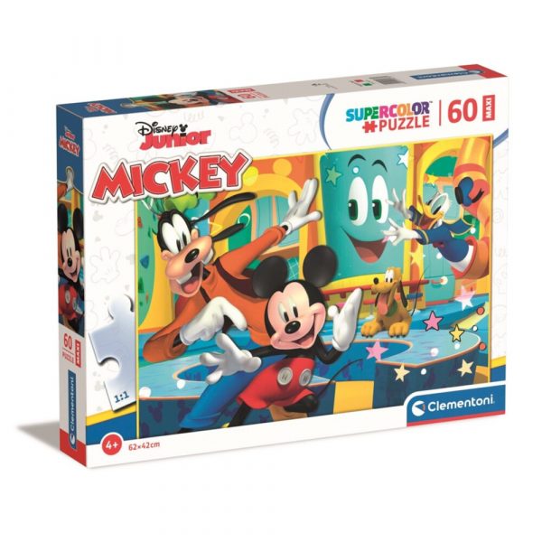 Clementoni Mickey Mouse - MAXI Puzzel 60 Stukjes 1 Stuk