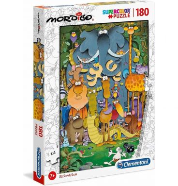 Clementoni Mordillo Kinder Puzzel - The Picture Puzzel 180 Stukjes 1 Stuk