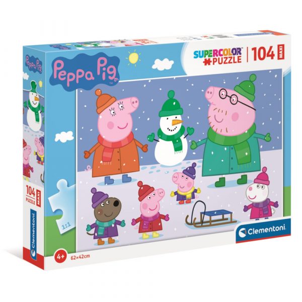 Clementoni Peppa Pig Maxi - 104 Stukjes