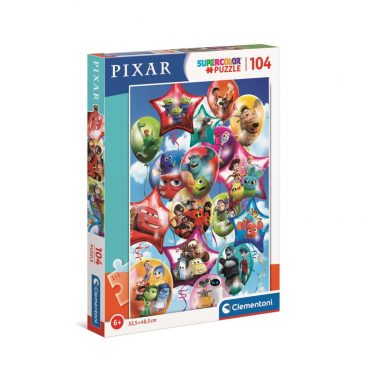 Clementoni Pixar Party Puzzel 104 Stukjes 1 Stuk