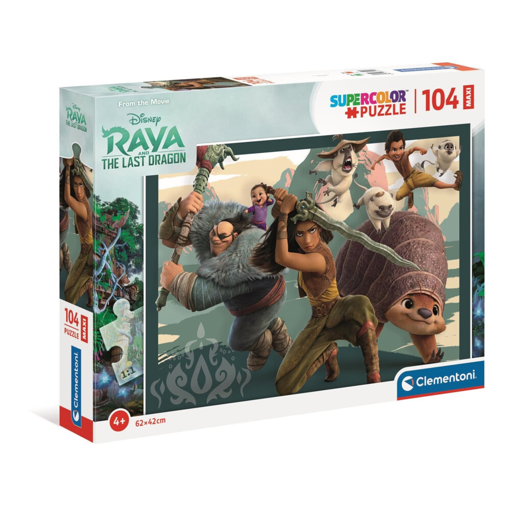 Clementoni Raya Maxi Puzzel 104 Stukjes 1 Stuk