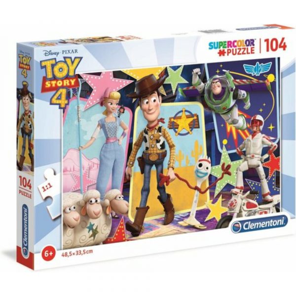 Clementoni Toy Story 4 Puzzel 104 Stukjes 1 Stuk