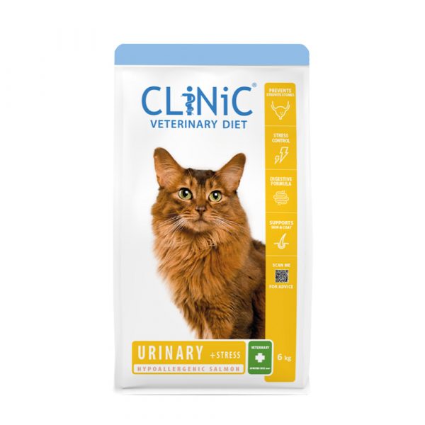 Clinic Kat Urinary + Stress Zalm 6 kg