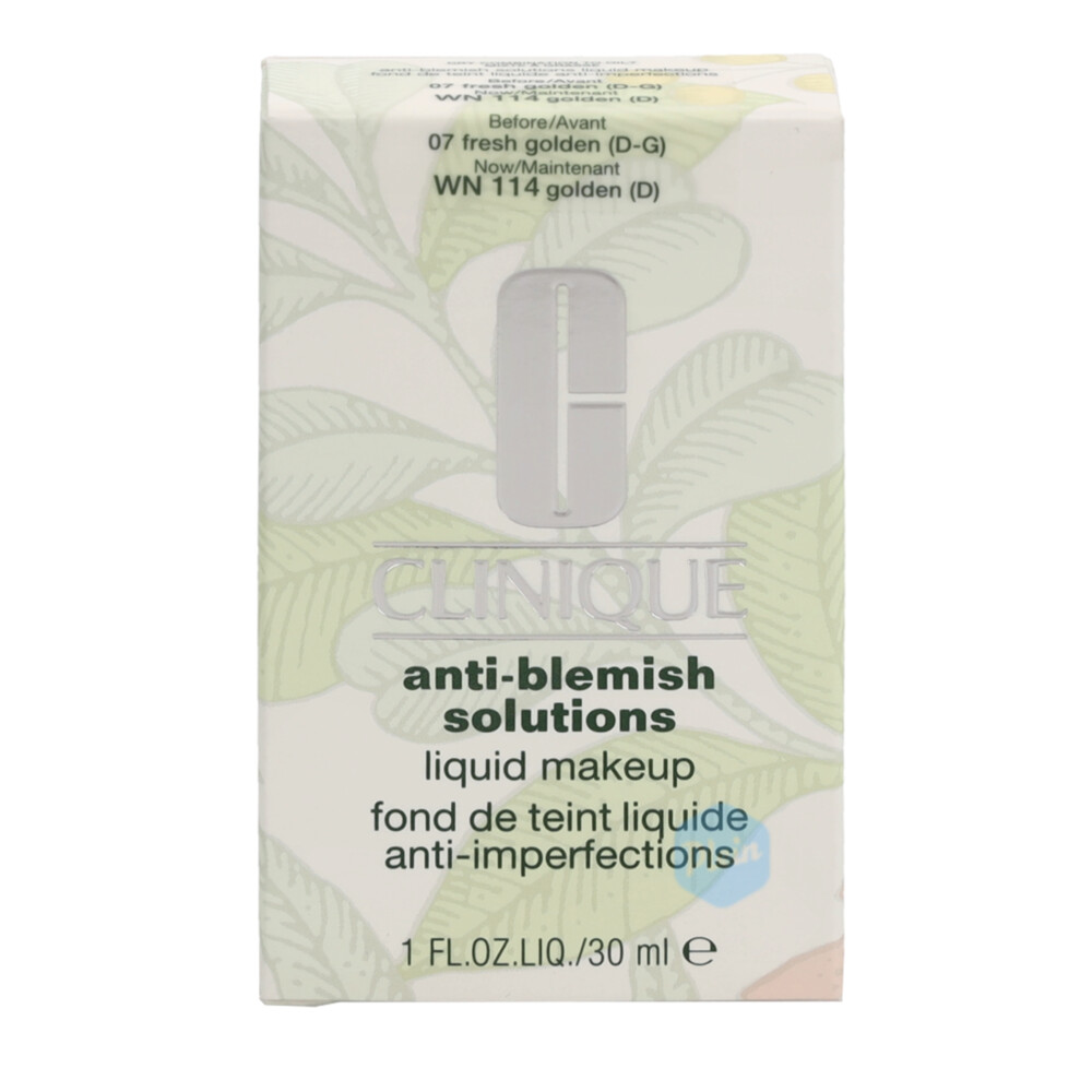 Clinique Anti Blemish Foundation 07 Fresh Golden 30 ml