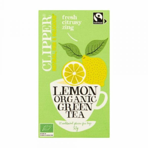 Clipper Thee Lemon Green Tea 20 stuks