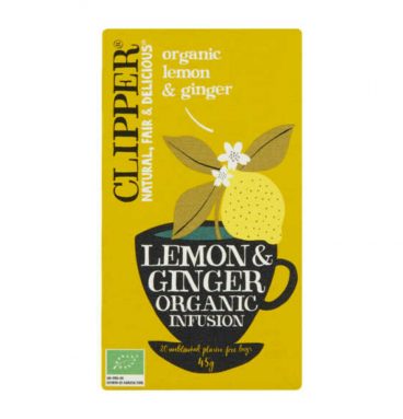 4x Clipper Thee Lemon&Ginger 20 stuks