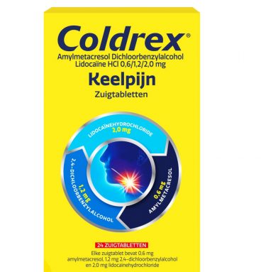 Coldrex Keelpijn 24 zuigtabletten