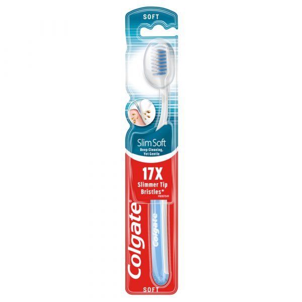 12x Colgate Tandenborstel SlimSoft