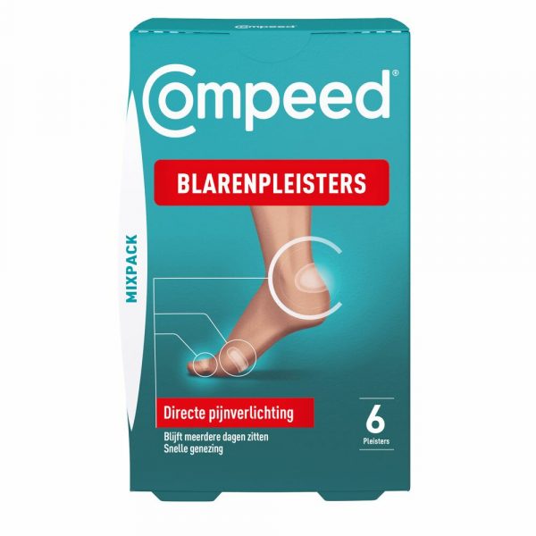 2x Compeed Blarenpeister Mix Pack 6 stuks