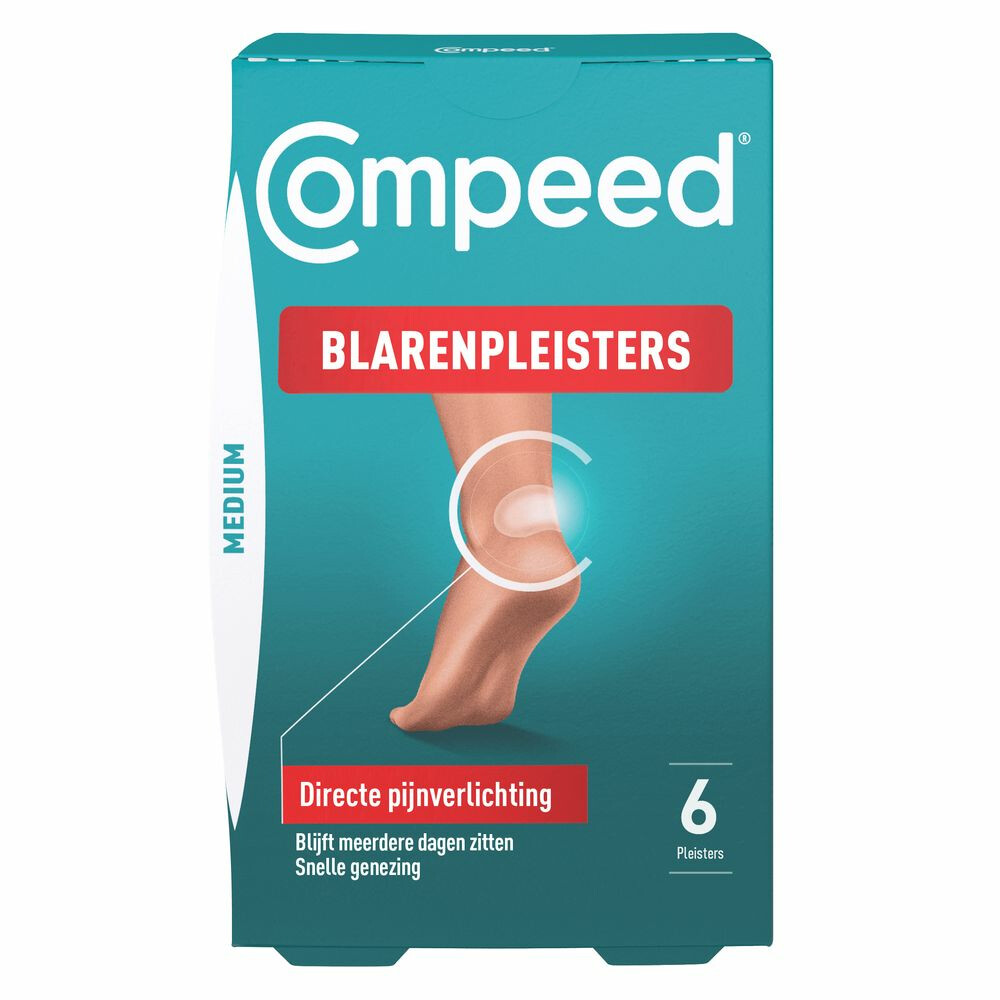 2x Compeed Blarenpleister Medium 6 stuks