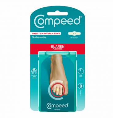 2x Compeed Blarenpleister Tenen 8 stuks